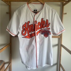 Knicks baseball jersey